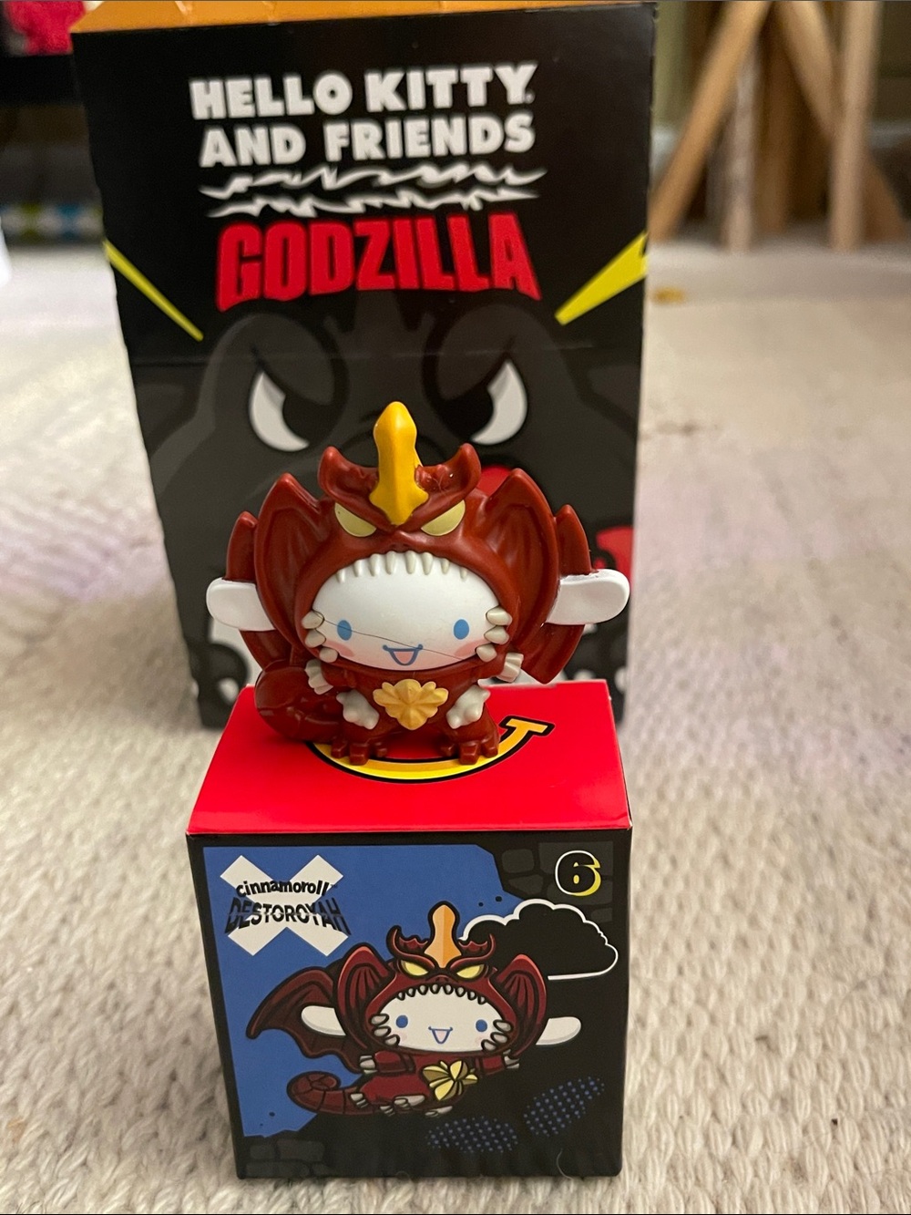McDonalds “Cinnamoroll” Happy Meal Toy #6 from the Hello Kitty Godzilla Collab.